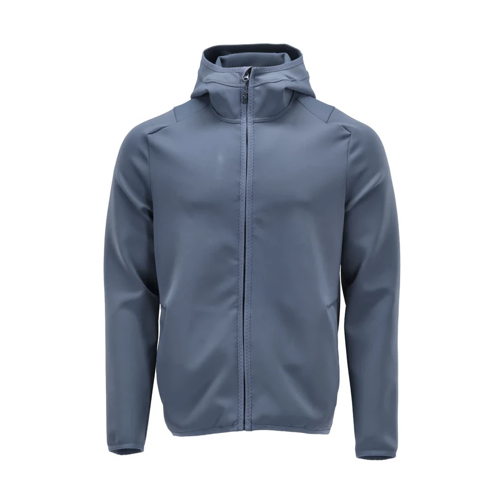 MASCOT® | Fleecepullover mit Kapuze CUSTOMIZED | 2XL | Steinblau