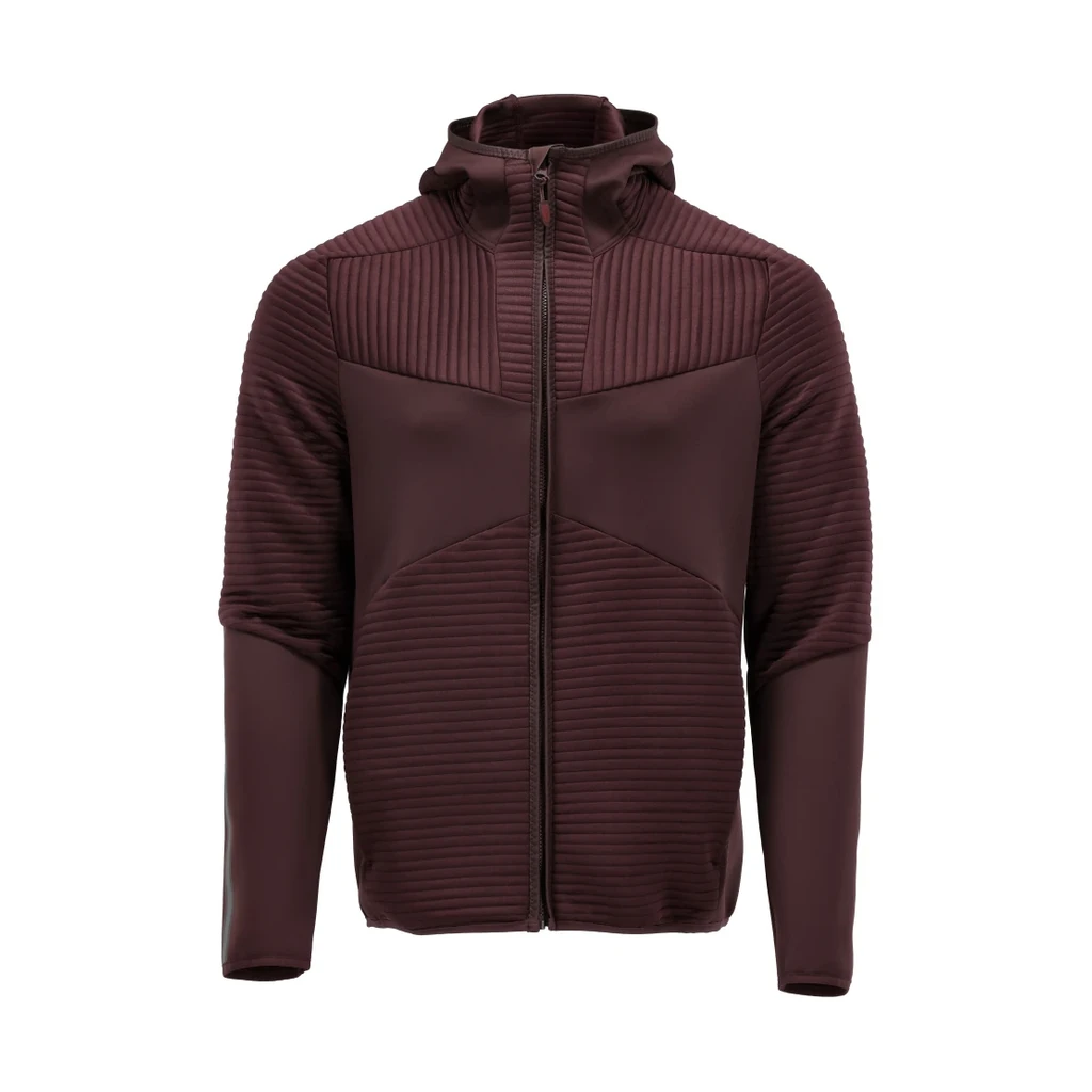 MASCOT® | Fleece Kapuzensweatshirt mit Reißverschluss CUSTOMIZED | 2XL | Bordeaux