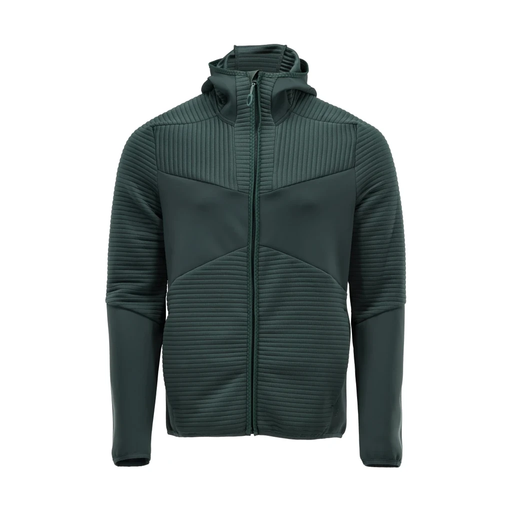 MASCOT® | Fleece Kapuzensweatshirt mit Reißverschluss CUSTOMIZED | 2XL | Waldgrün