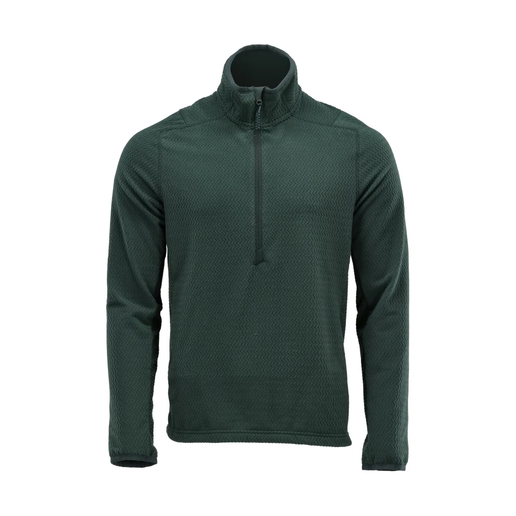 MASCOT® | Microfleece Pullover mit kurzem Reißverschluss CUSTOMIZED | 2XL | Waldgrün