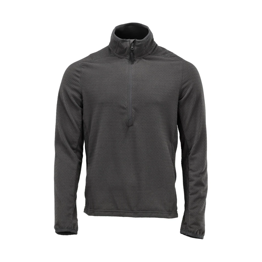 MASCOT® | Microfleece Pullover mit kurzem Reißverschluss CUSTOMIZED | 2XL | Anthrazitgrau