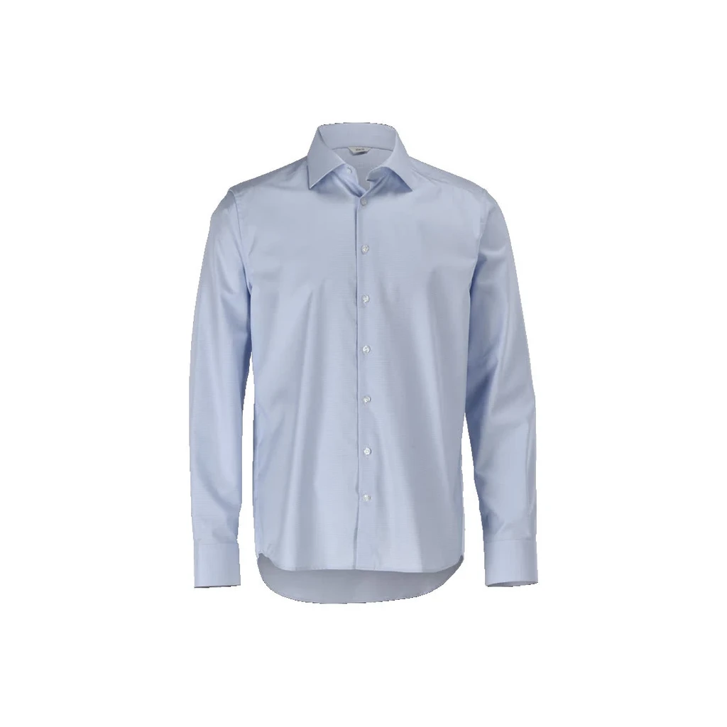 MASCOT® | Hemd FRONTLINE | 37 | Hellblau/Weiß-kariert
