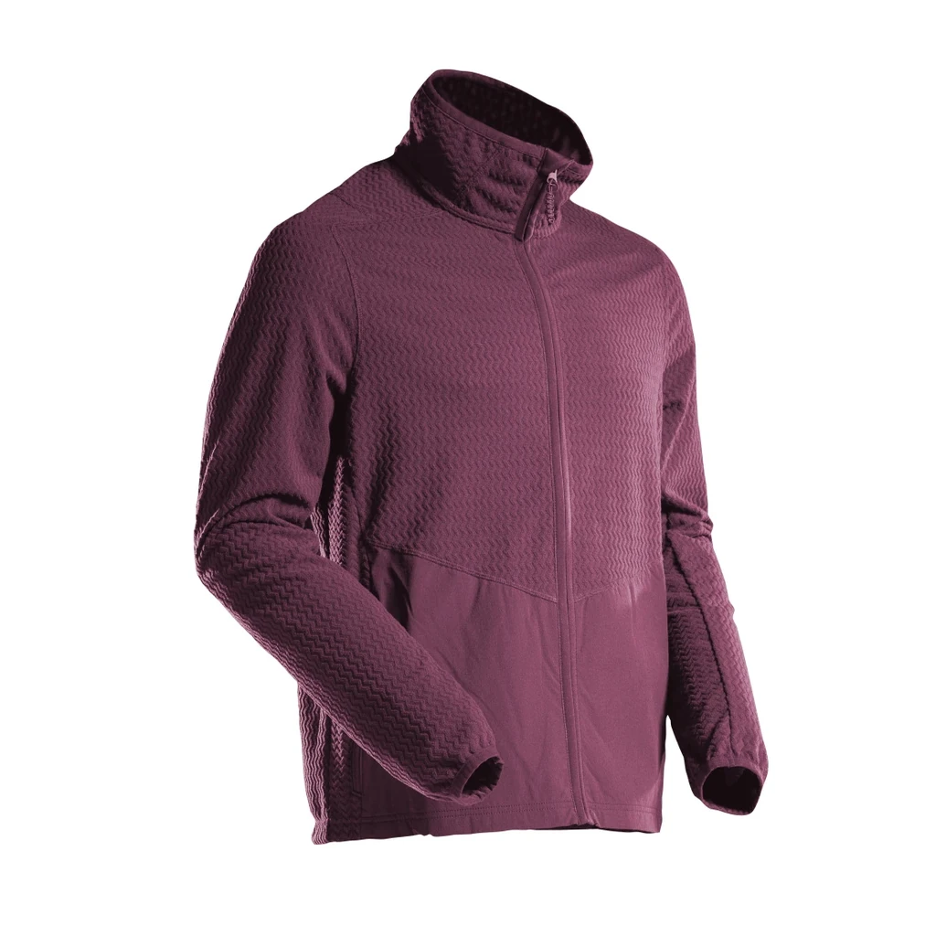 MASCOT® | Microfleece Pullover mit Reißverschluss CUSTOMIZED | 2XL | Bordeaux