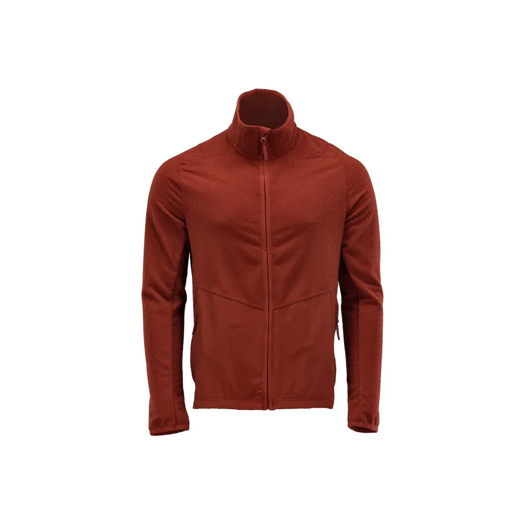 MASCOT® | Microfleece Pullover mit Reißverschluss CUSTOMIZED | 2XL | Herbstrot