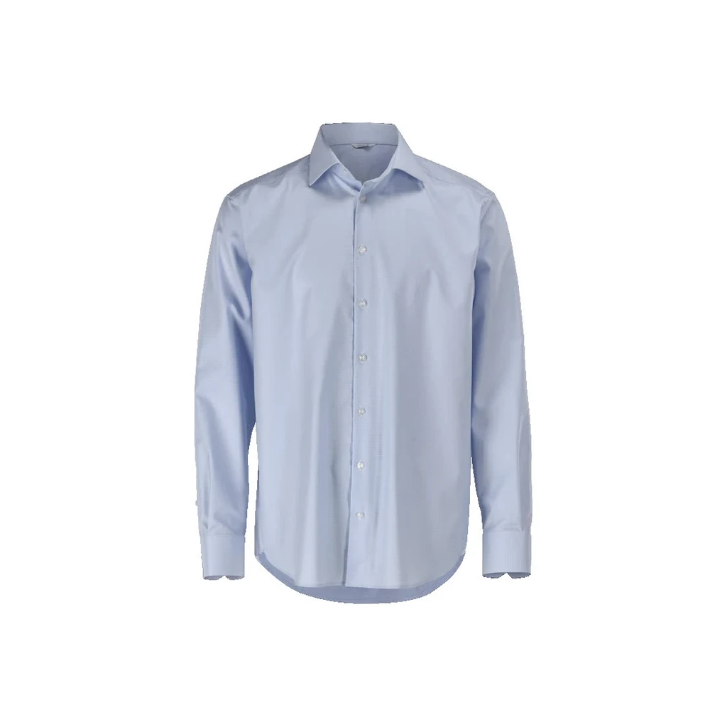 MASCOT® | Hemd FRONTLINE | 40 | Hellblau/Weiß-kariert
