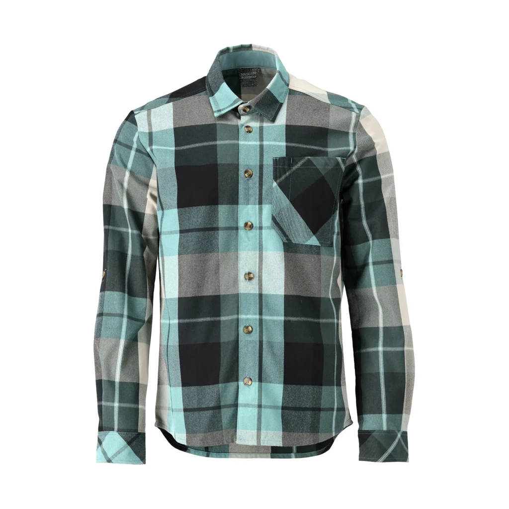 MASCOT® | Hemd CUSTOMIZED | 2XL | Waldgrün-kariert
