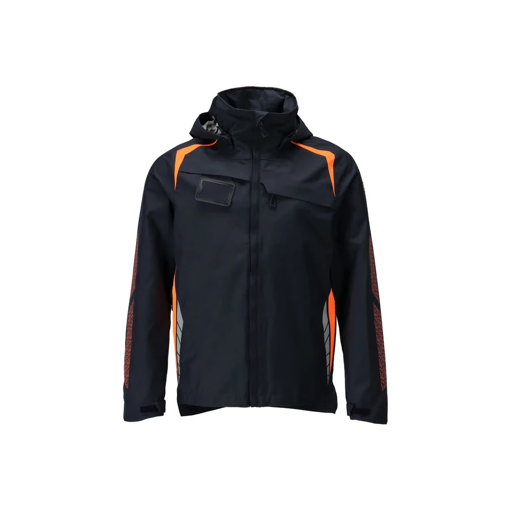 MASCOT® | Hard Shell Jacke ACCELERATE SAFE | 2XL | Schwarzblau/Hi-vis Orange