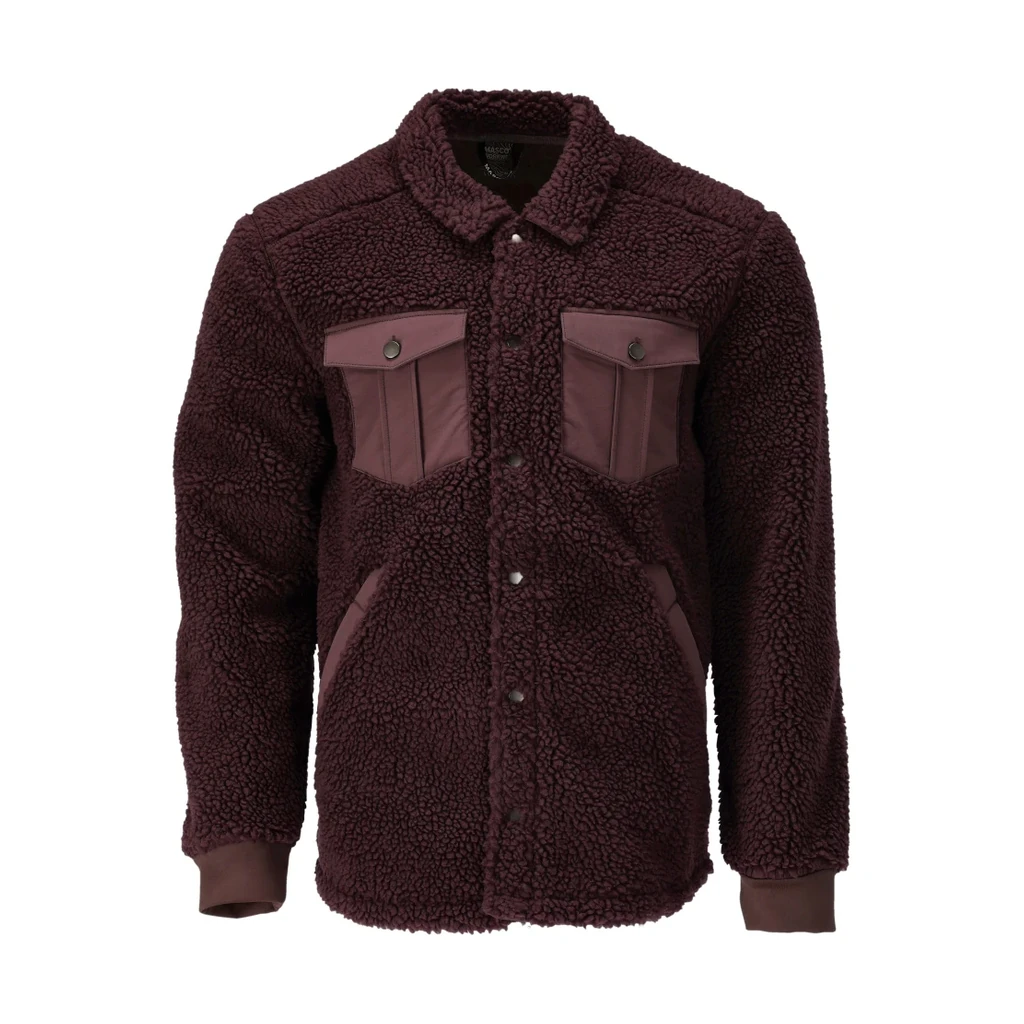 MASCOT® | Faserpelz Hemd CUSTOMIZED | M | Bordeaux