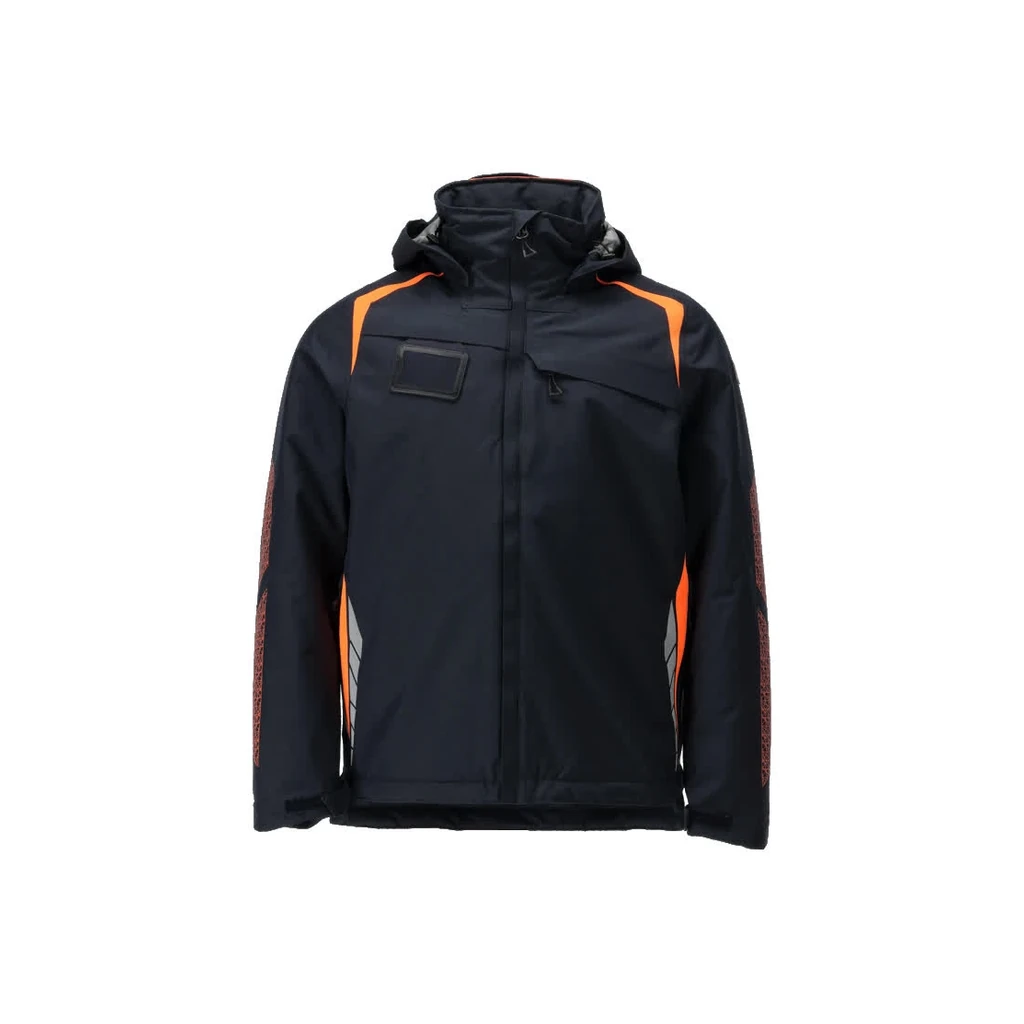 MASCOT® | Winterjacke ACCELERATE SAFE | S | Schwarzblau/Hi-vis Orange