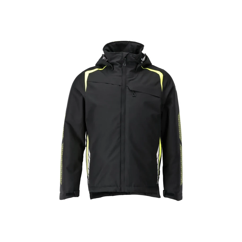MASCOT® | Winterjacke ACCELERATE SAFE | S | Schwarz/Hi-vis Gelb