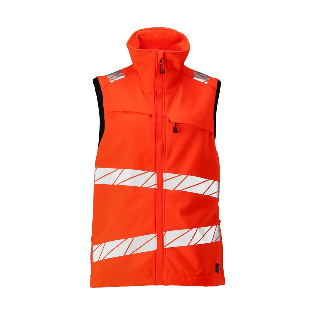 MASCOT® | Softshell Weste ACCELERATE SAFE | 2XL | Hi-vis Rot