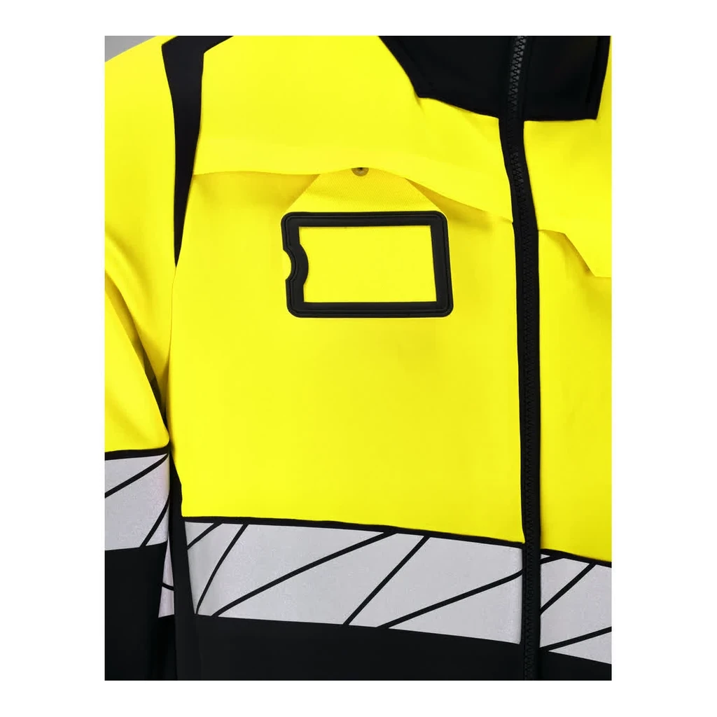 MASCOT® | Fleecepullover mit Reißverschluss ACCELERATE SAFE | 2XL | Schwarzblau/Hi-vis Gelb