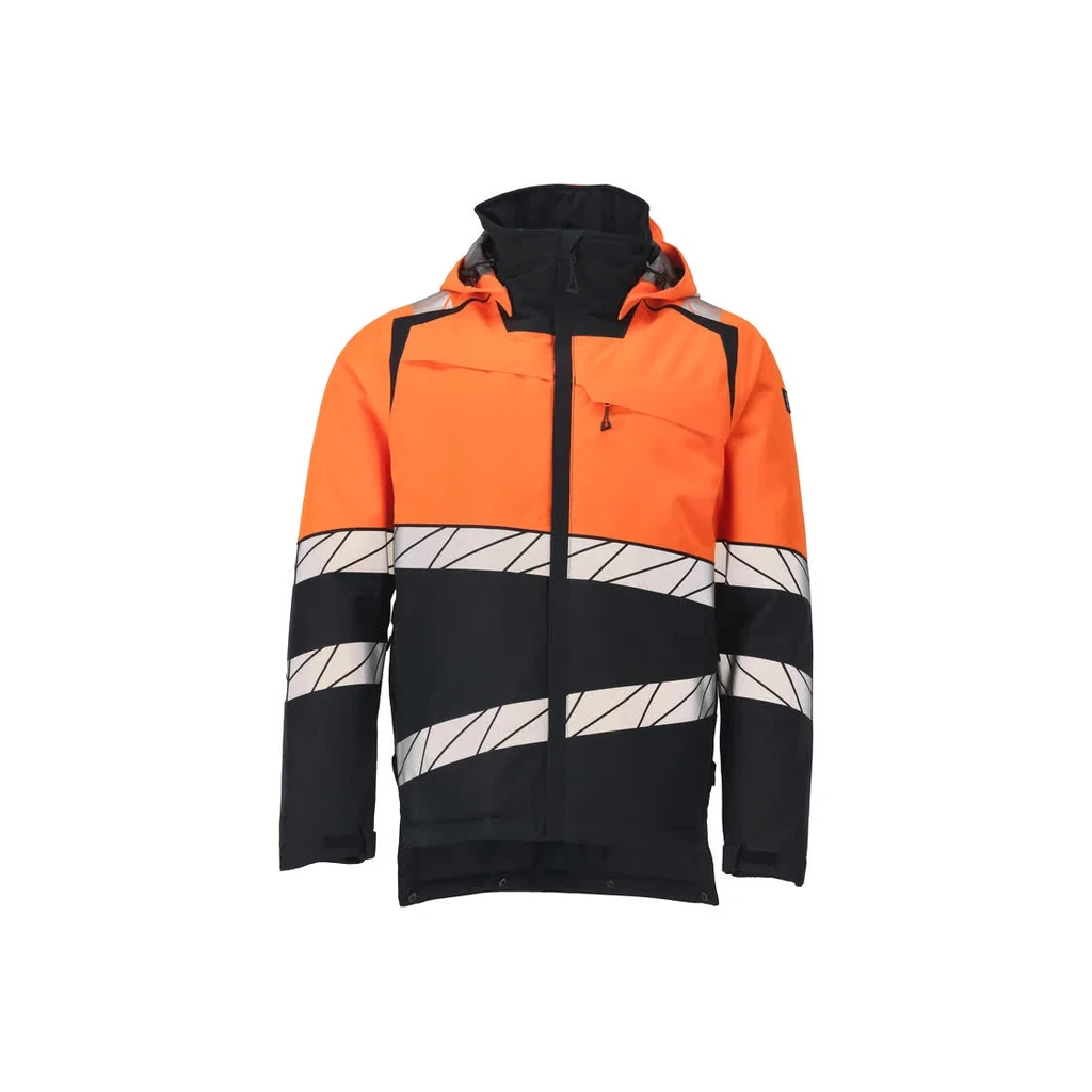 MASCOT® | Winterjacke ACCELERATE SAFE | 5XL | Schwarzblau/Hi-vis Orange