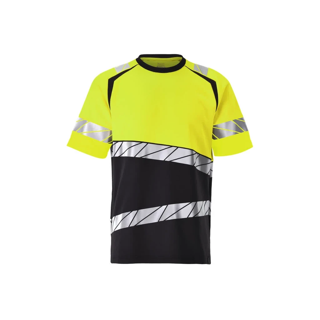 MASCOT® | T-Shirt ACCELERATE SAFE | L | Schwarz/Hi-vis Gelb