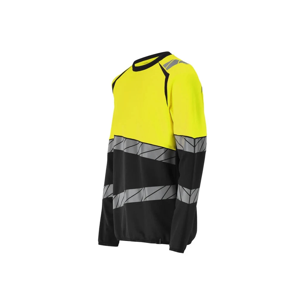 MASCOT® | Sweatshirt ACCELERATE SAFE | L | Schwarz/Hi-vis Gelb