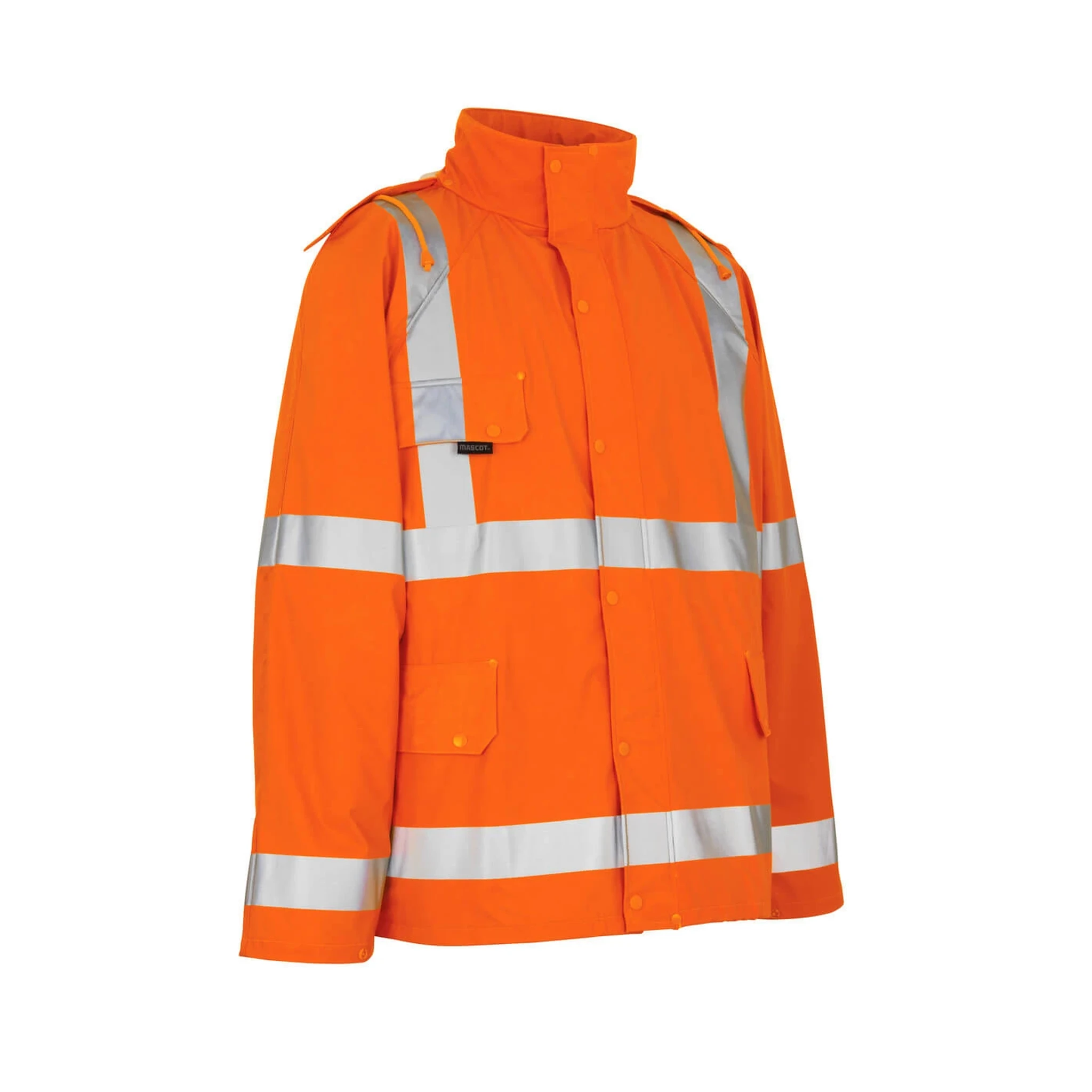 MASCOT® | Regenjacke SAFE AQUA | 2XL | Hi-vis Orange