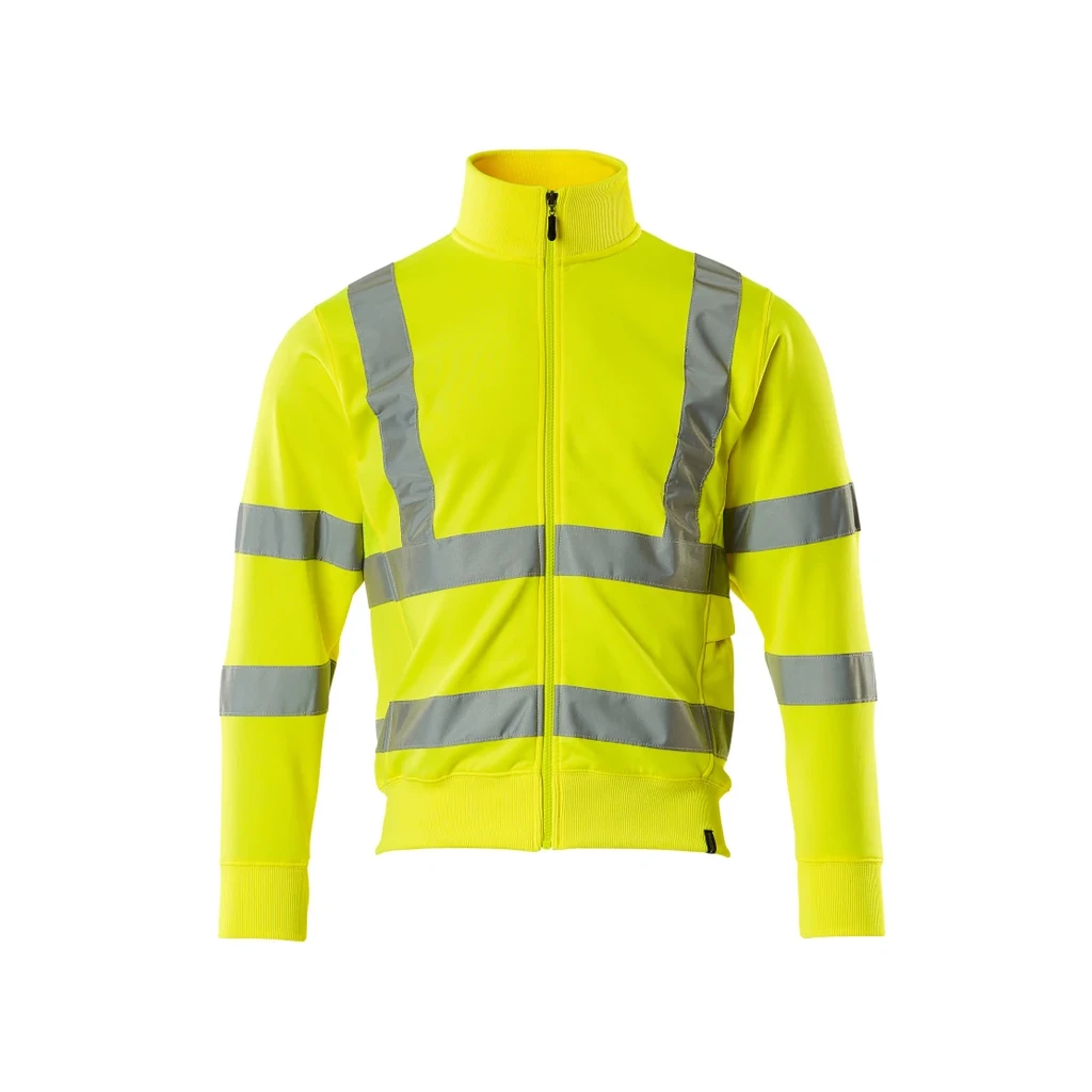 MASCOT® | Sweatshirt mit Reißverschluss SAFE CLASSIC | 2XL | Hi-vis Gelb