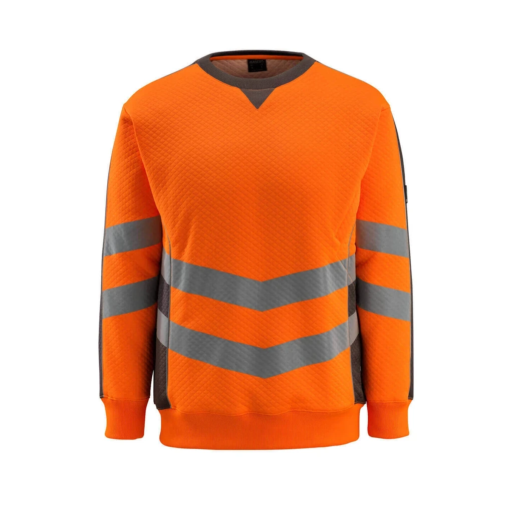 MASCOT® | Sweatshirt SAFE SUPREME | 2XL | Hi-vis Orange/Dunkelanthrazit
