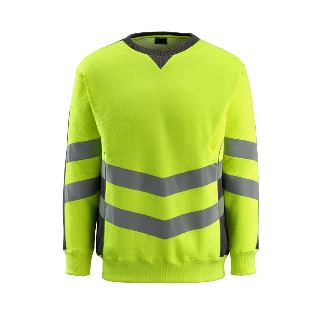 MASCOT® | Sweatshirt SAFE SUPREME | 2XL | Hi-vis Gelb/Dunkelanthrazit