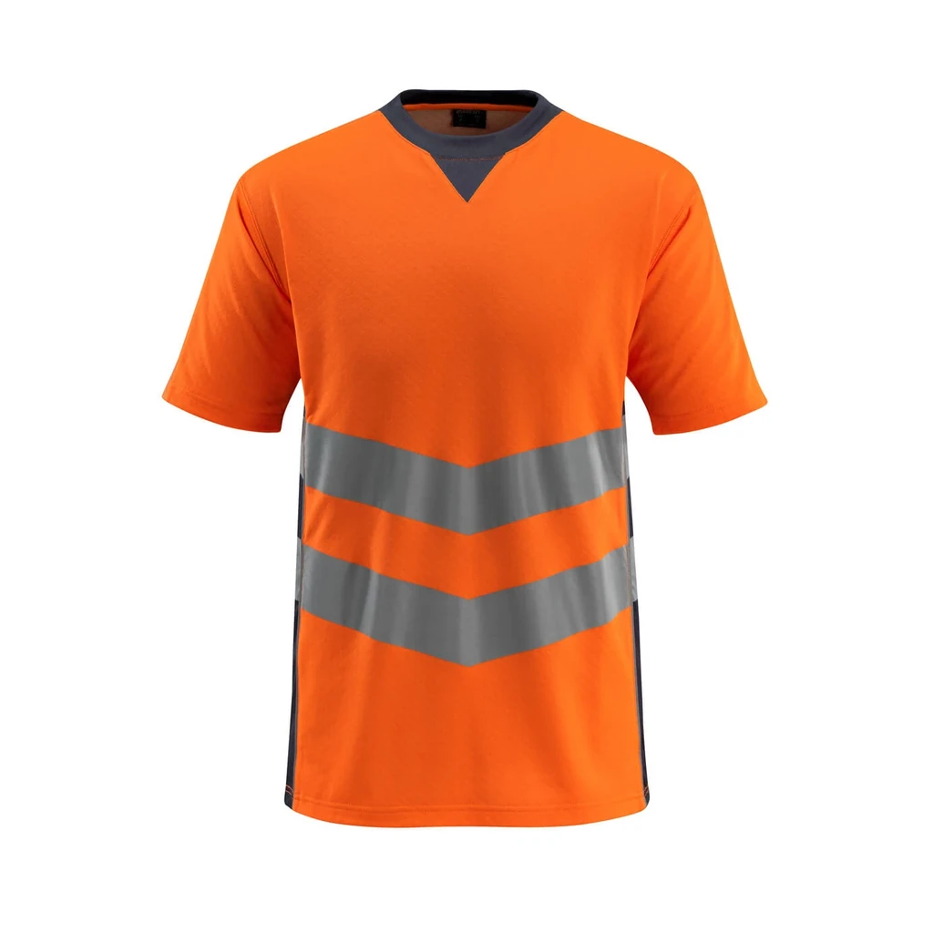 MASCOT® | T-Shirt SAFE SUPREME | 2XL | Hi-vis Orange/Schwarzblau