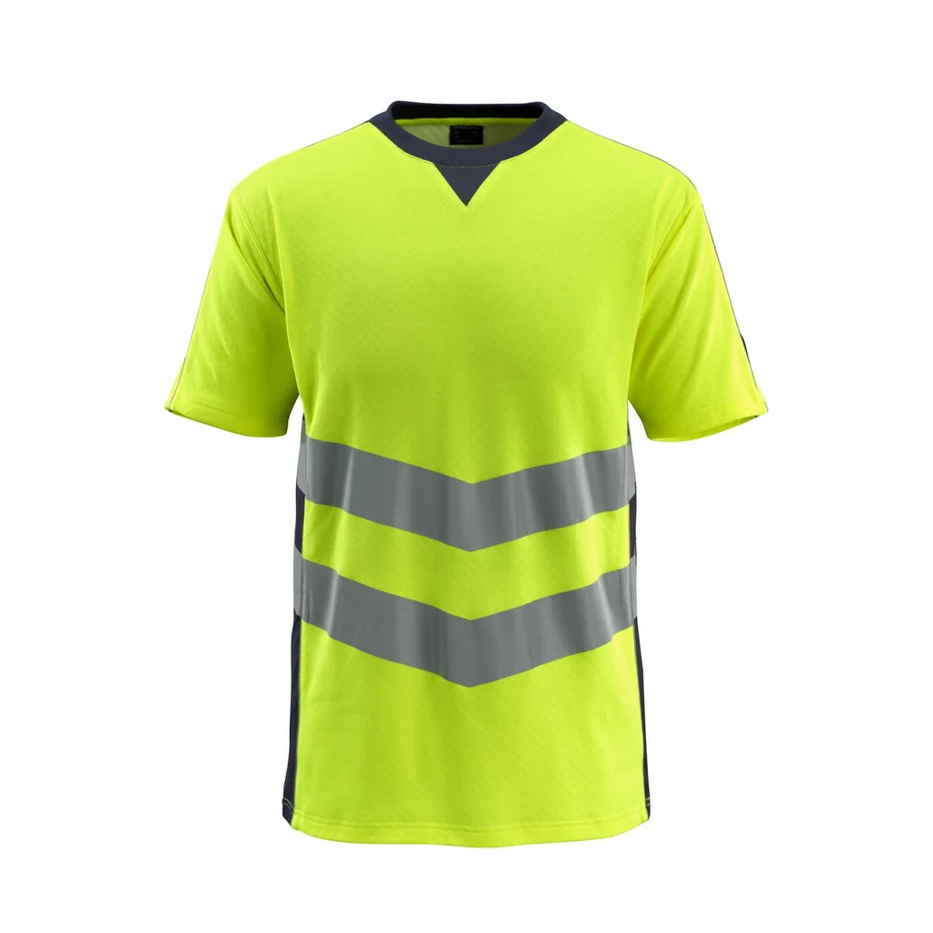 MASCOT® | T-Shirt SAFE SUPREME | 2XL | Hi-vis Gelb/Schwarzblau