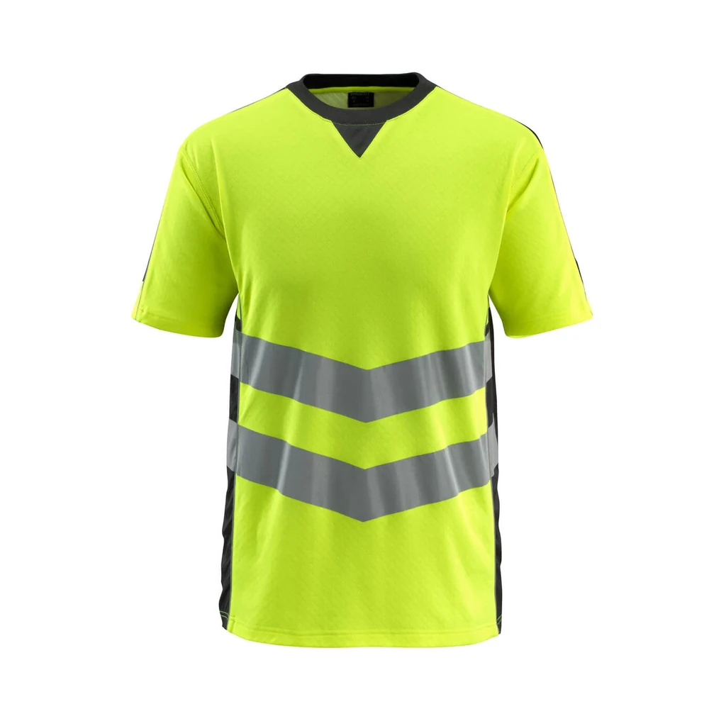 MASCOT® | T-Shirt SAFE SUPREME | 2XL | Hi-vis Gelb/Schwarz