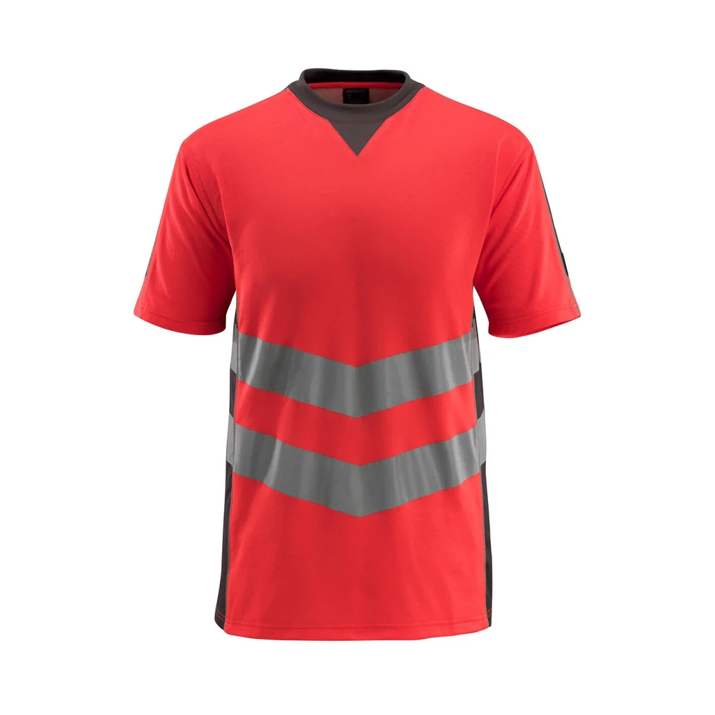 MASCOT® | T-Shirt SAFE SUPREME | 2XL | Hi-vis Rot/Dunkelanthrazit