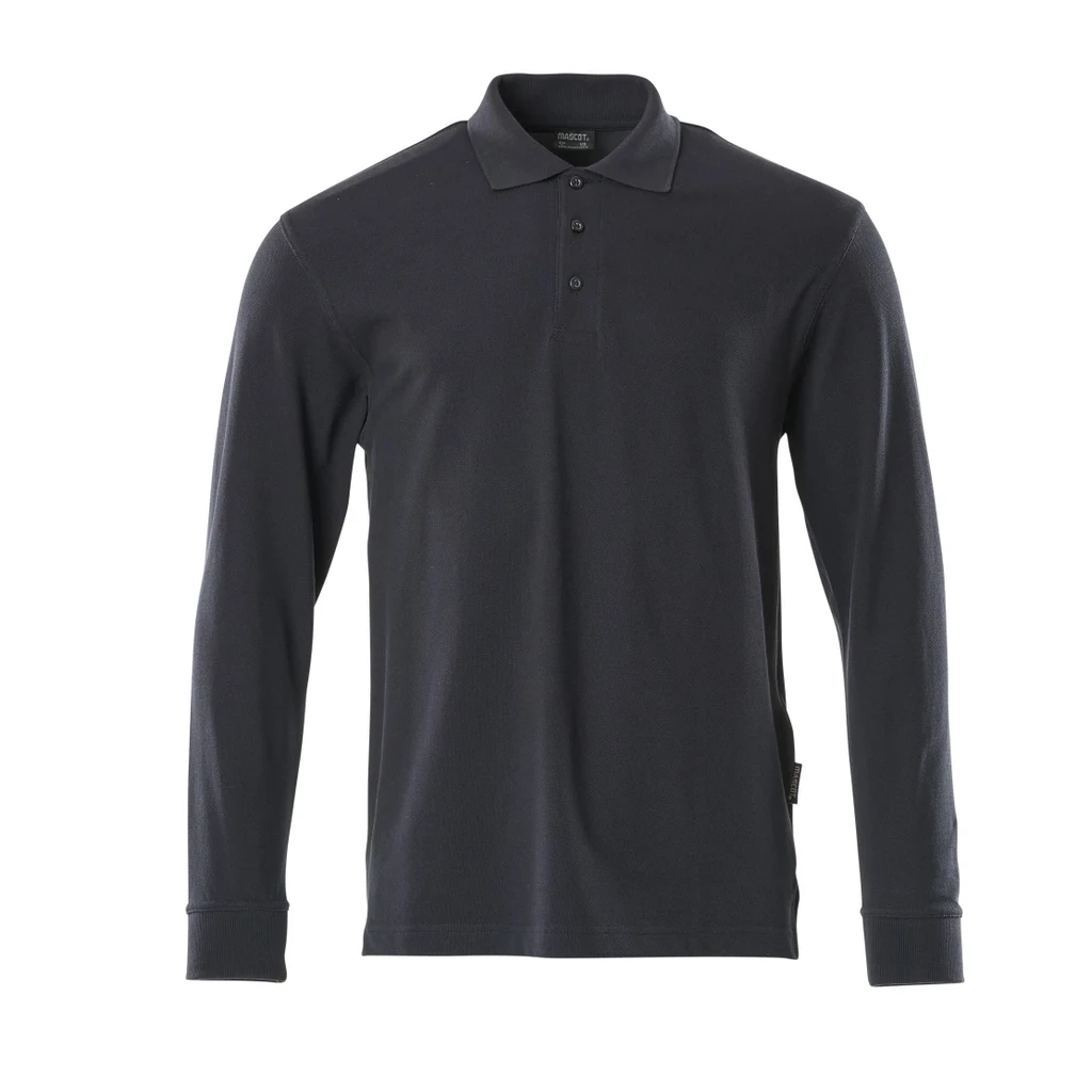 MASCOT® | Polo-Shirt Langarm CROSSOVER | 2XL | Graphitblau