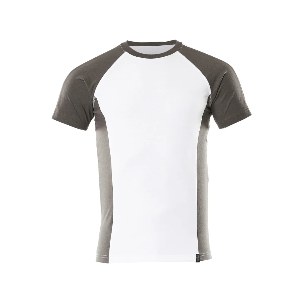 MASCOT® | T-Shirt UNIQUE | 2XL | Weiß/Dunkelanthrazit