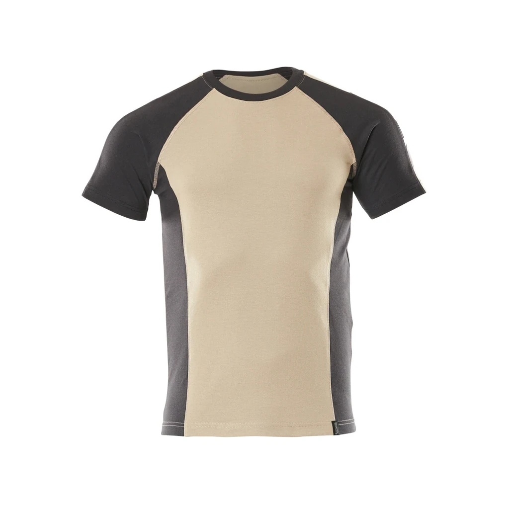 MASCOT® | T-Shirt UNIQUE | 2XL | Hellkhaki/Schwarz