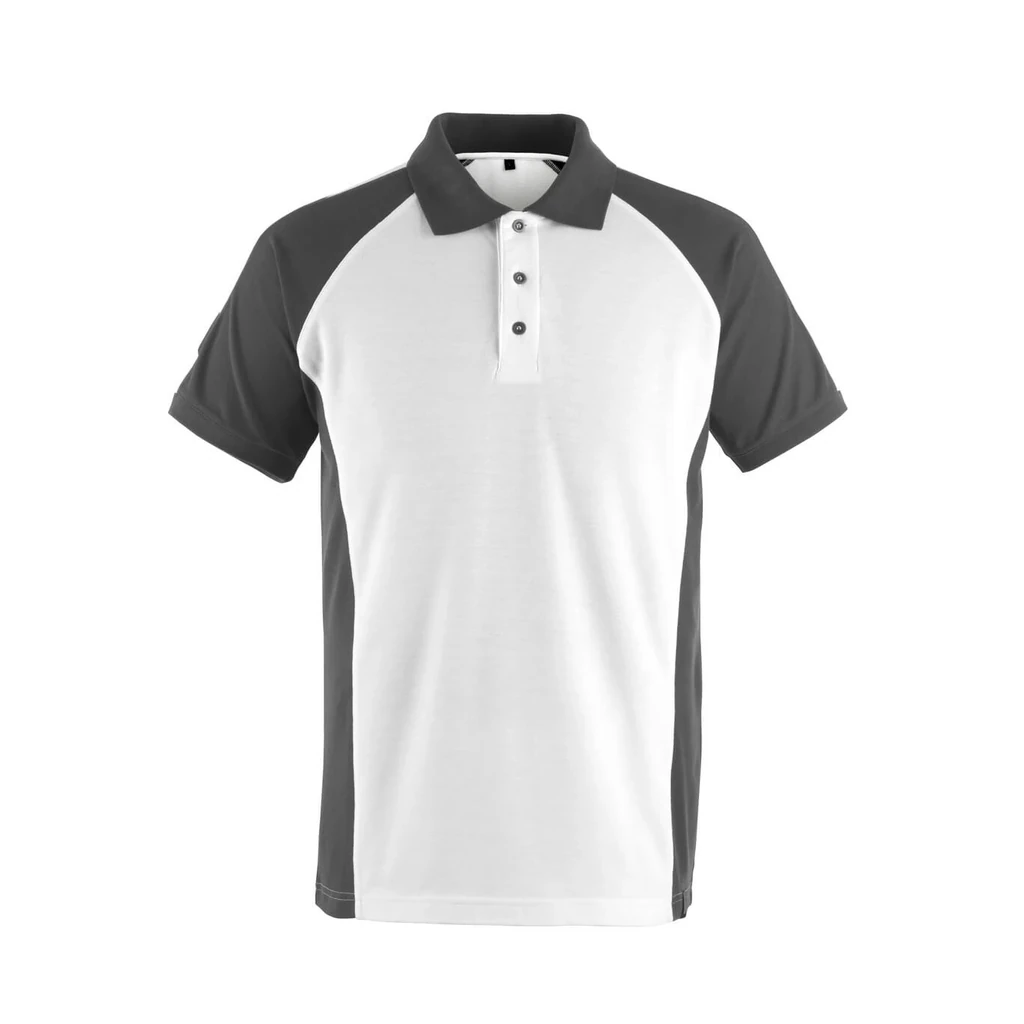 MASCOT® | Polo-Shirt UNIQUE | 2XL | Weiß/Dunkelanthrazit