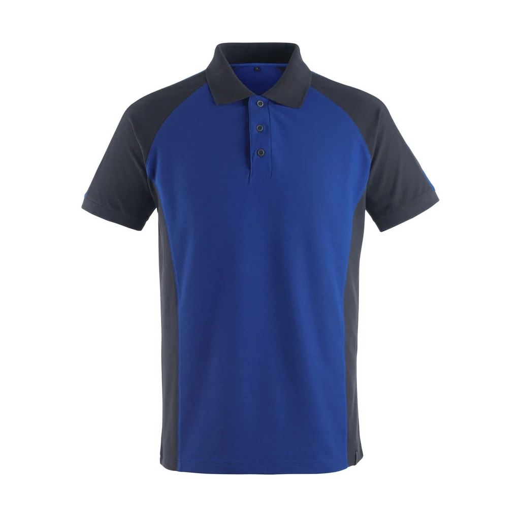 MASCOT® | Polo-Shirt UNIQUE | 2XL | Kornblau/Schwarzblau