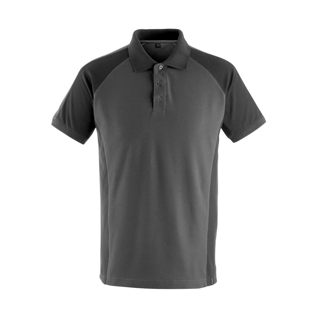 MASCOT® | Polo-Shirt UNIQUE | 2XL | Dunkelanthrazit/Schwarz