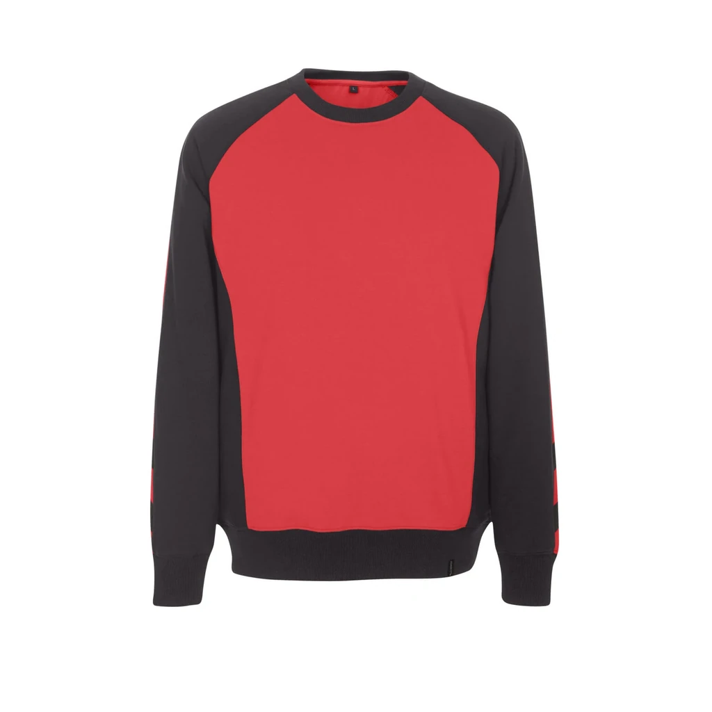 MASCOT® | Sweatshirt UNIQUE | 2XL | Rot/Schwarz