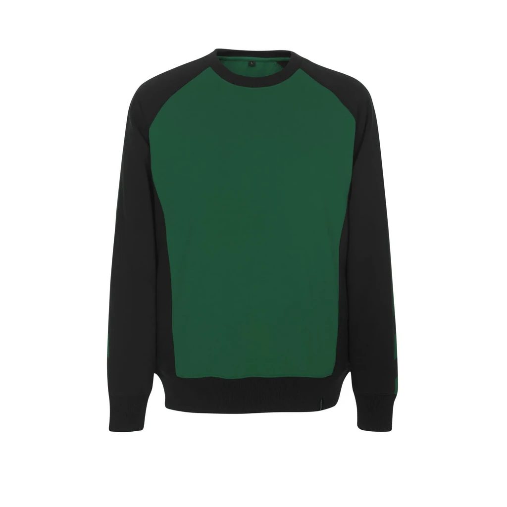 MASCOT® | Sweatshirt UNIQUE | 2XL | Grün/Schwarz