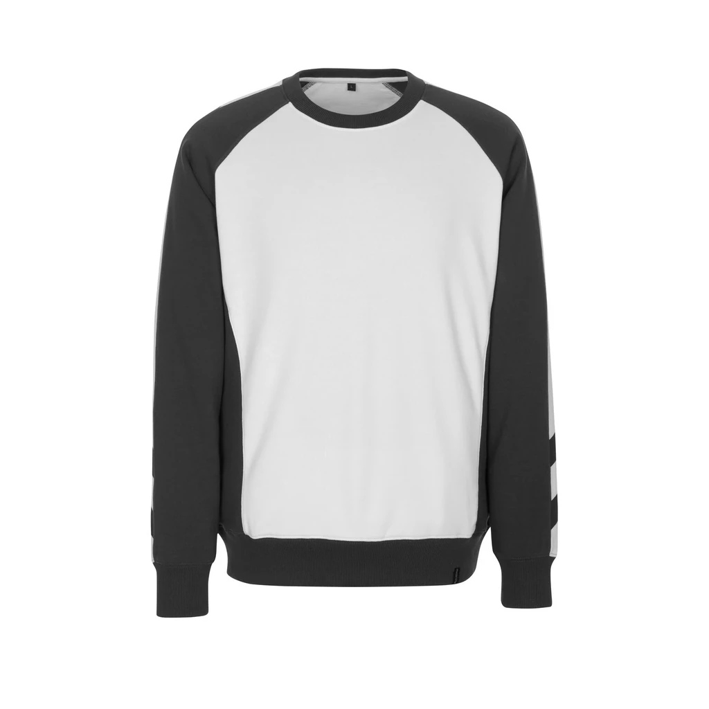 MASCOT® | Sweatshirt UNIQUE | 2XL | Weiß/Dunkelanthrazit