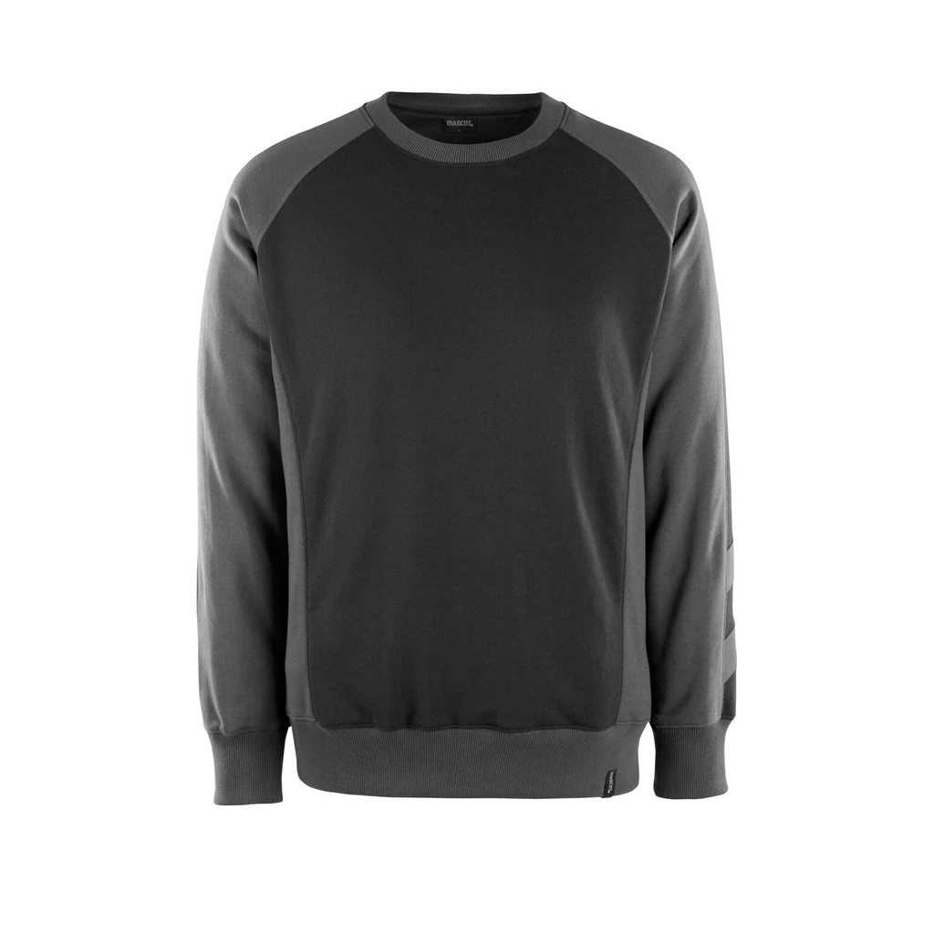 MASCOT® | Sweatshirt UNIQUE | 2XL | Schwarz/Dunkelanthrazit