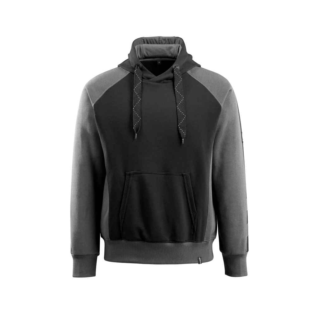 MASCOT® | Kapuzensweatshirt UNIQUE | 2XL | Schwarz/Dunkelanthrazit