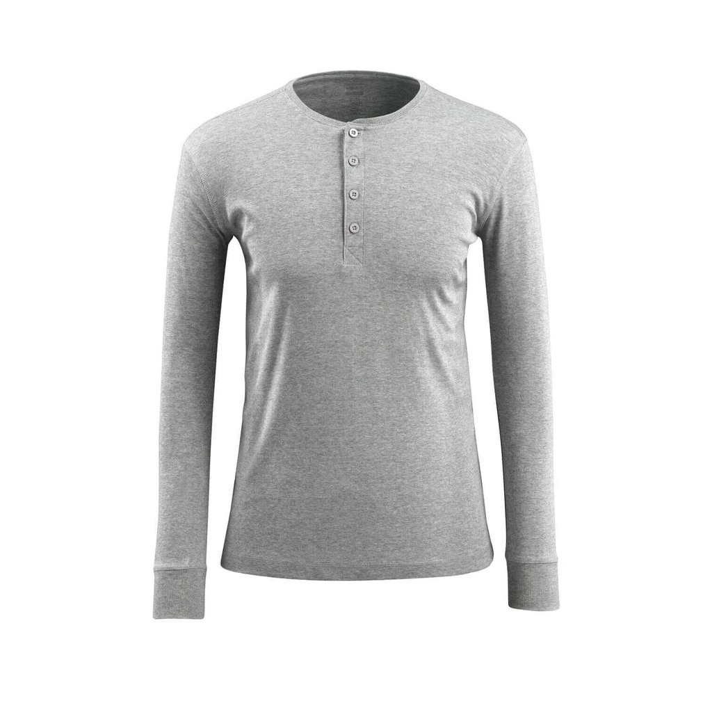 MASCOT® | T-Shirt Langarm CROSSOVER | S | Grau-meliert