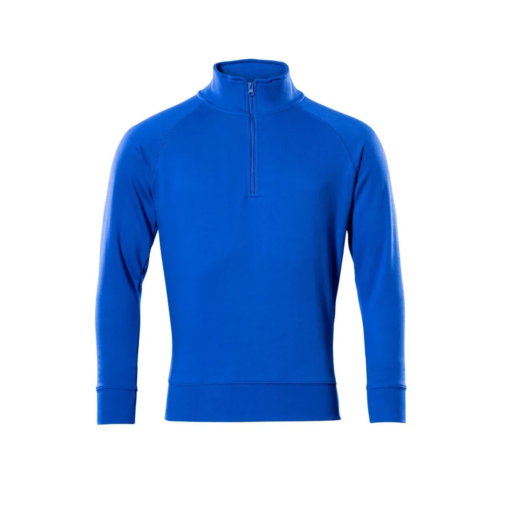 MASCOT® | Sweatshirt mit kurzem Reißverschluss CROSSOVER | 2XL | Kornblau