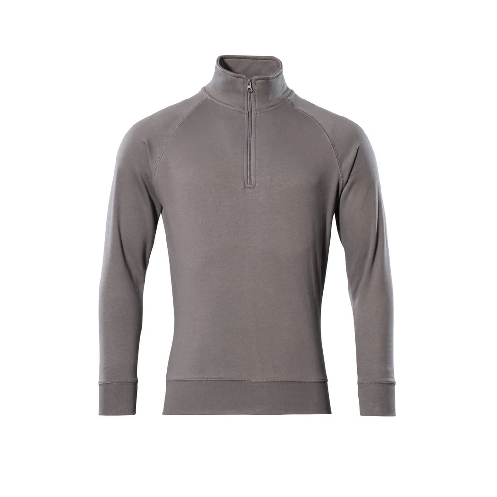MASCOT® | Sweatshirt mit kurzem Reißverschluss CROSSOVER | 2XL | Anthrazit
