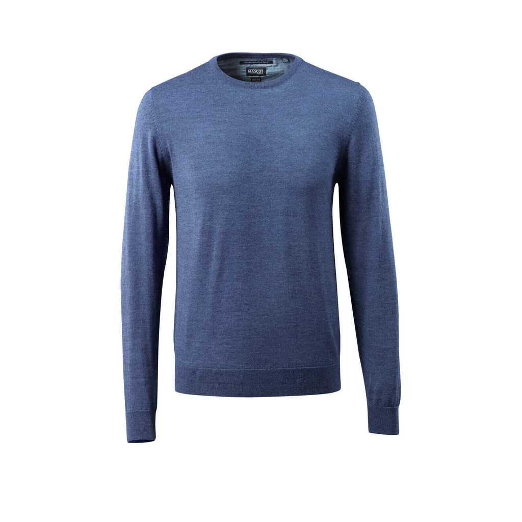 MASCOT® | Strickpullover FRONTLINE | 2XL | Blau-meliert