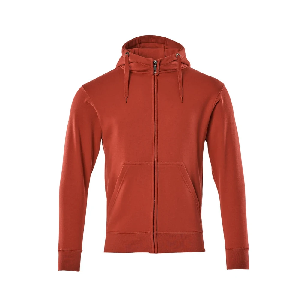 MASCOT® | Kapuzensweatshirt mit Reißverschluss CROSSOVER | M | Rot