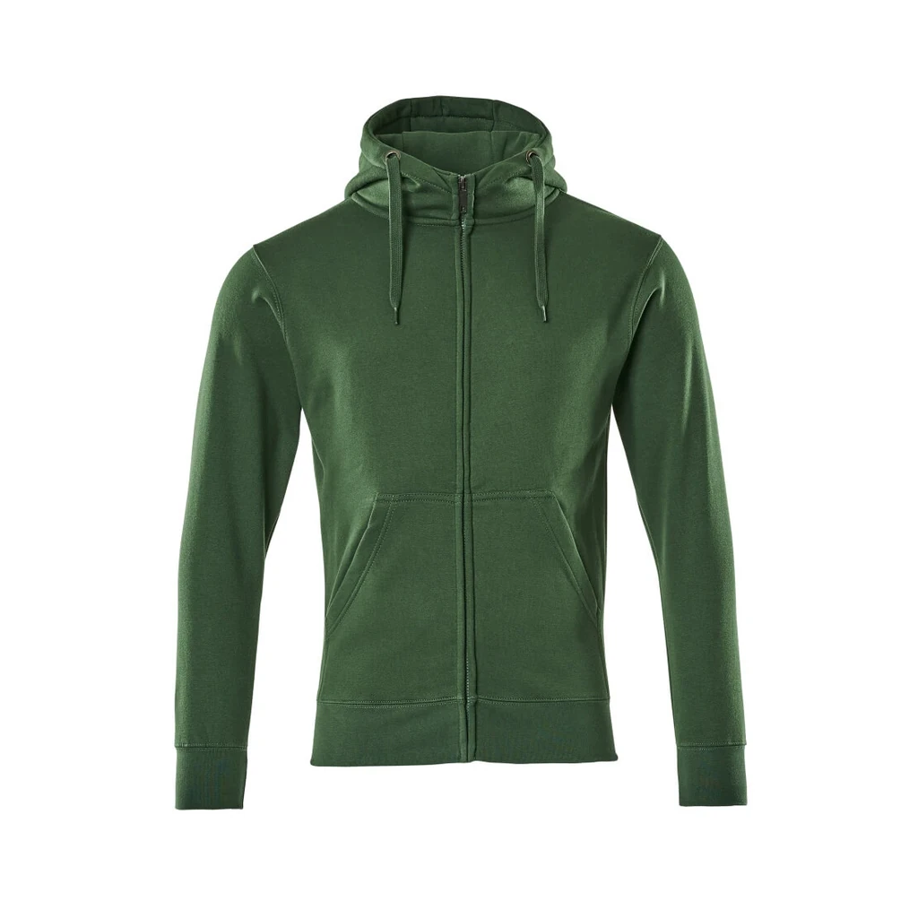 MASCOT® | Kapuzensweatshirt mit Reißverschluss CROSSOVER | S | Grün