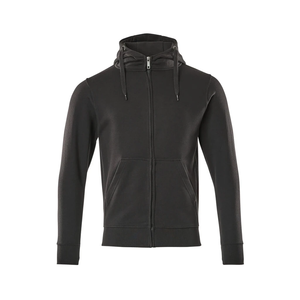 MASCOT® | Kapuzensweatshirt mit Reißverschluss CROSSOVER | M | Schwarz