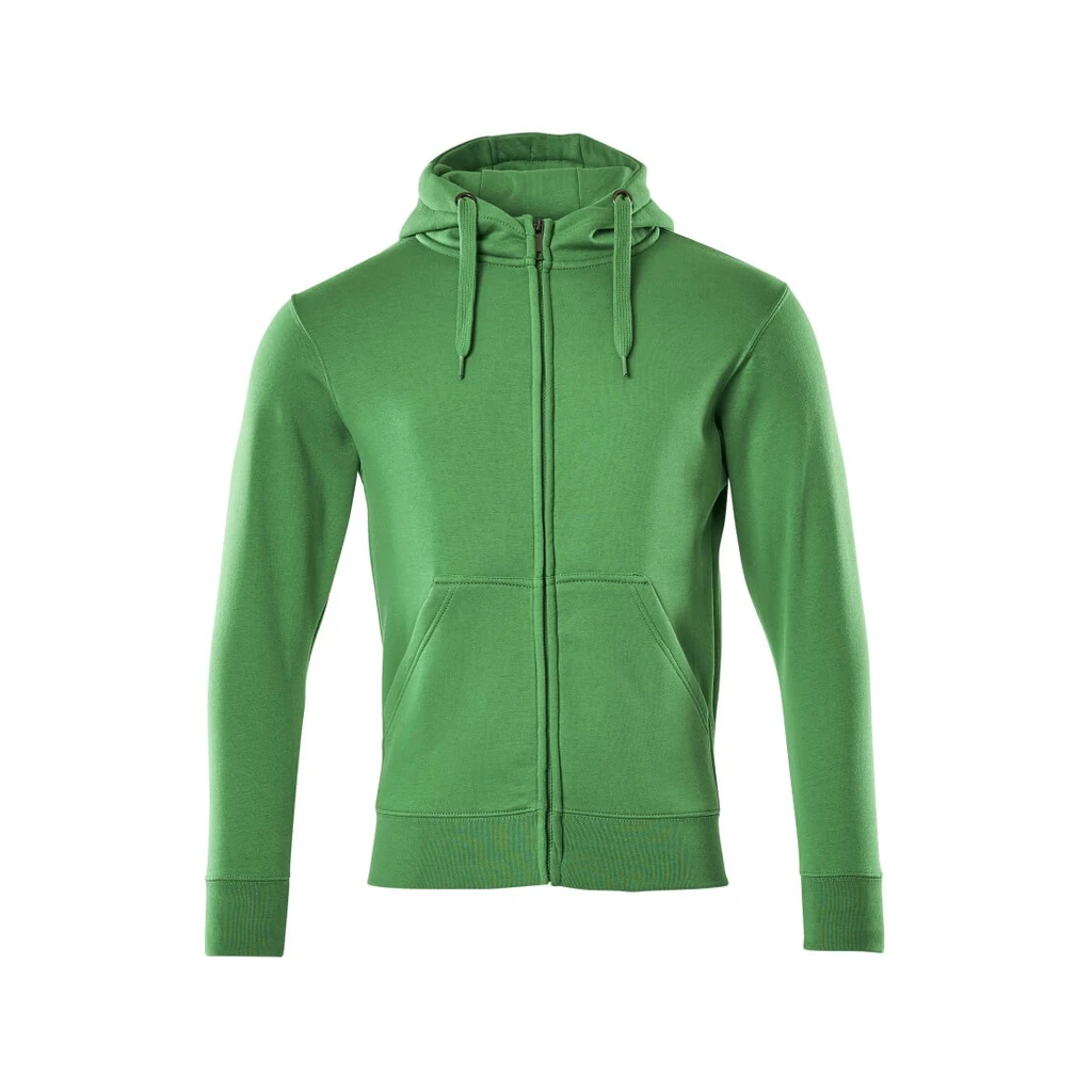 MASCOT® | Kapuzensweatshirt mit Reißverschluss CROSSOVER | S | Grasgrün