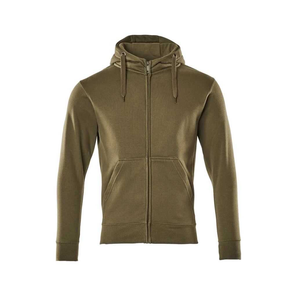 MASCOT® | Kapuzensweatshirt mit Reißverschluss CROSSOVER | M | Moosgrün