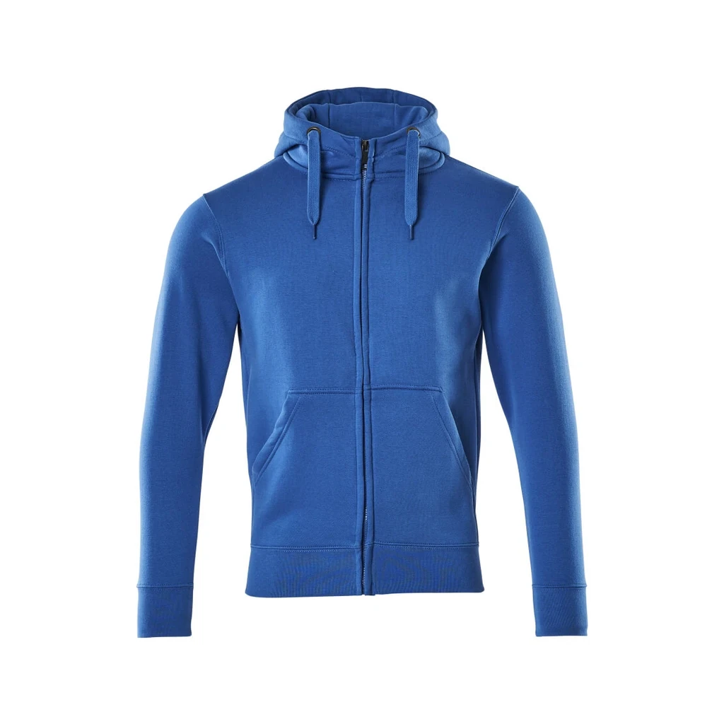 MASCOT® | Kapuzensweatshirt mit Reißverschluss CROSSOVER | S | Azurblau