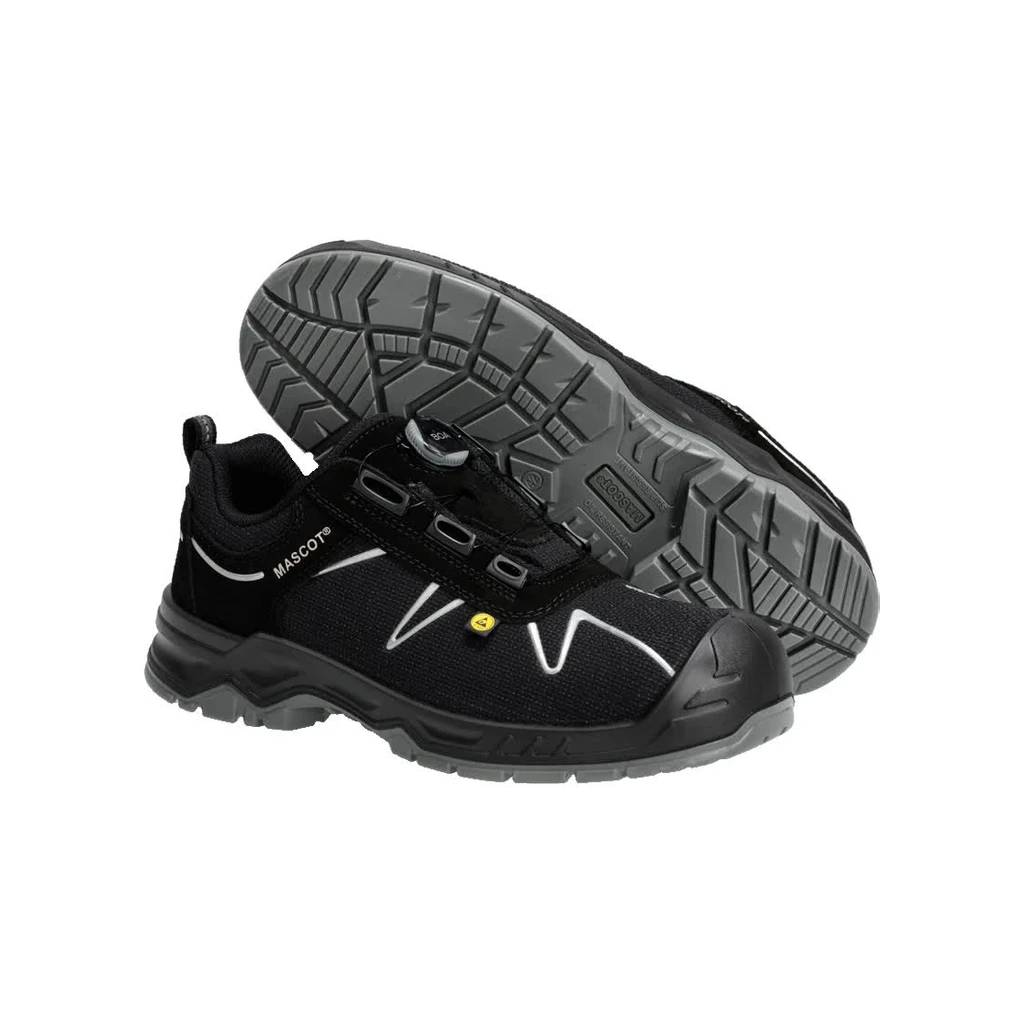 MASCOT® | Sicherheitsschuhe FOOTWEAR FLEX | 1048 | Schwarz/Silber