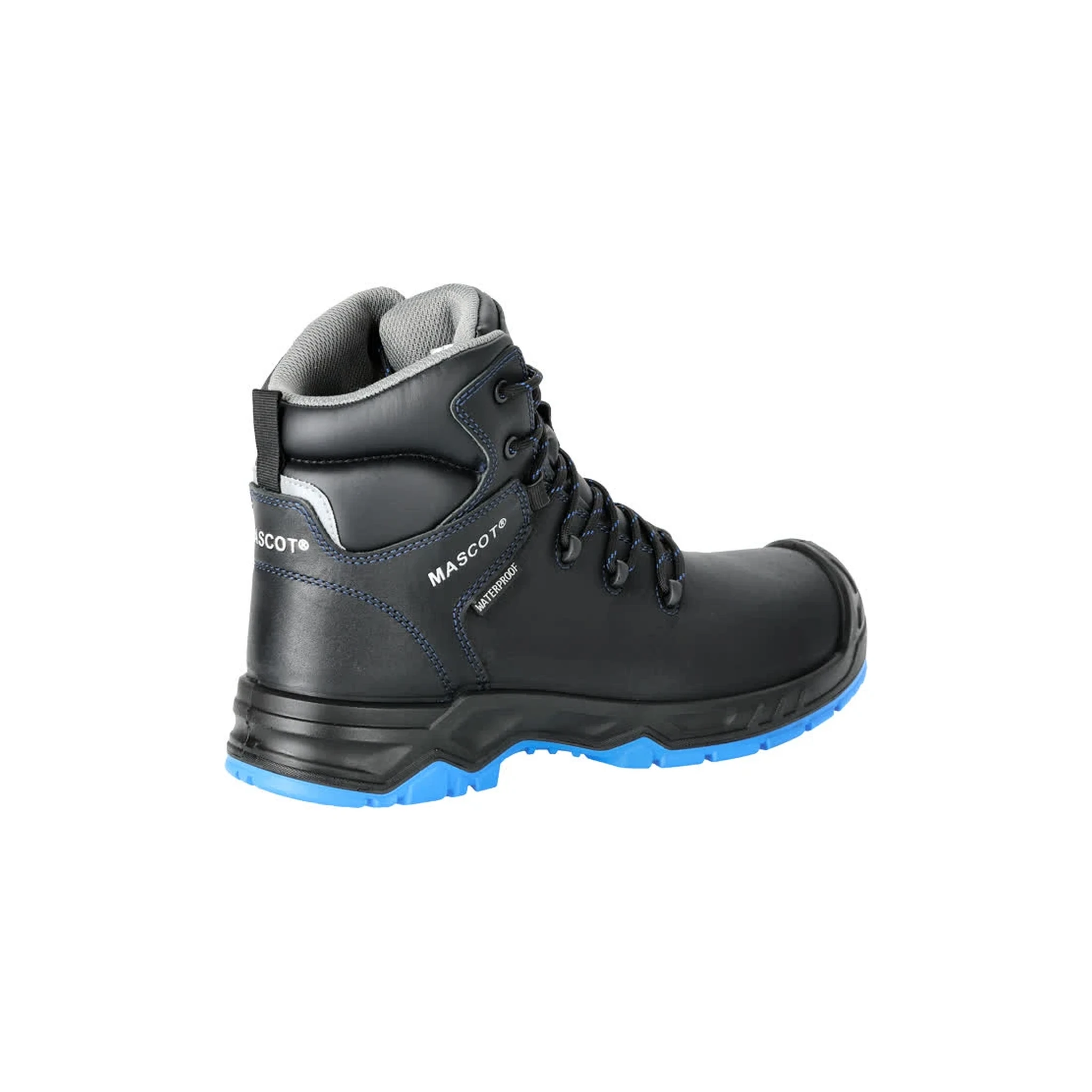 MASCOT® | Sicherheitsstiefel FOOTWEAR FLEX | 10x39 | Schwarz/Kornblau | S7S